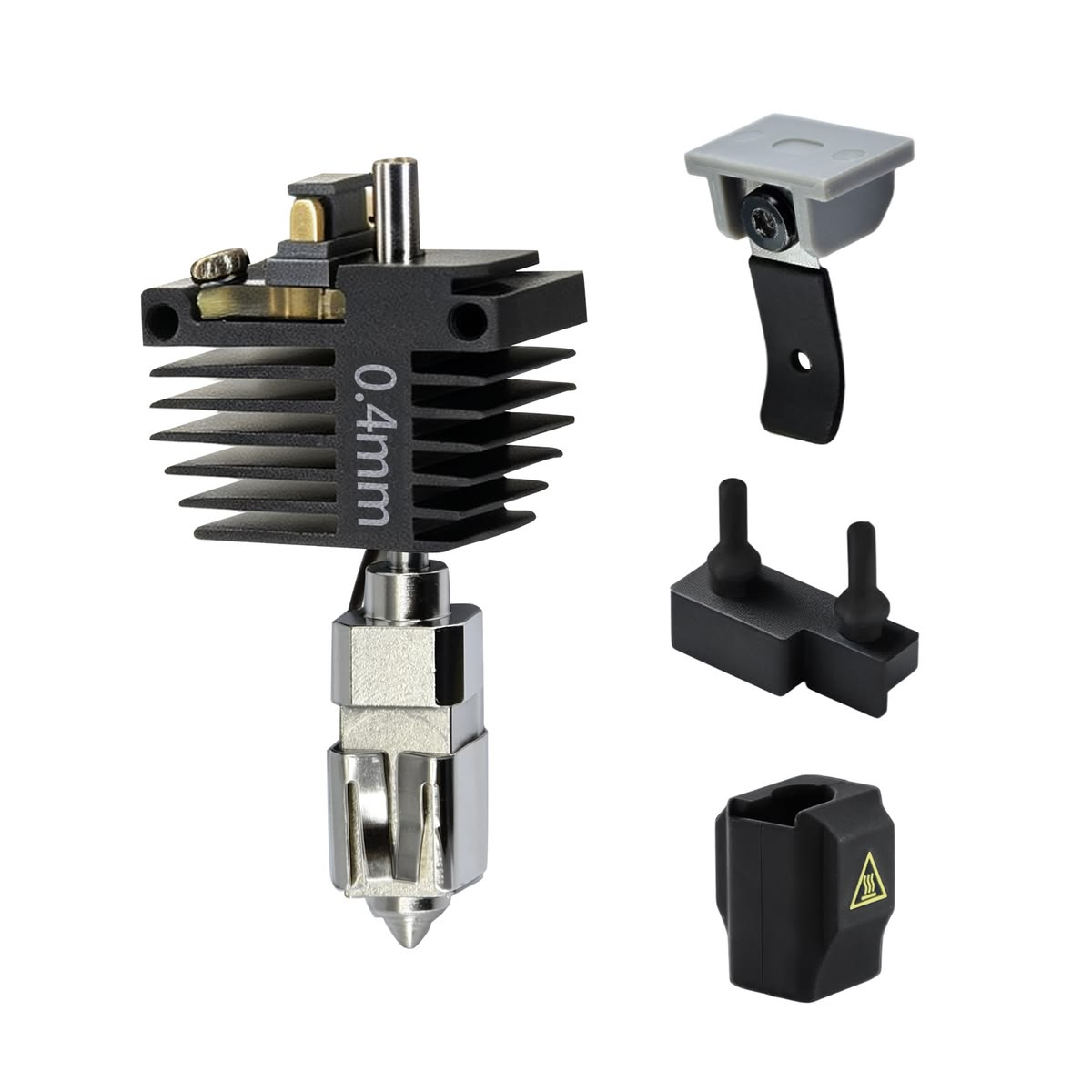 0.4 mm hotend assembly and accessories